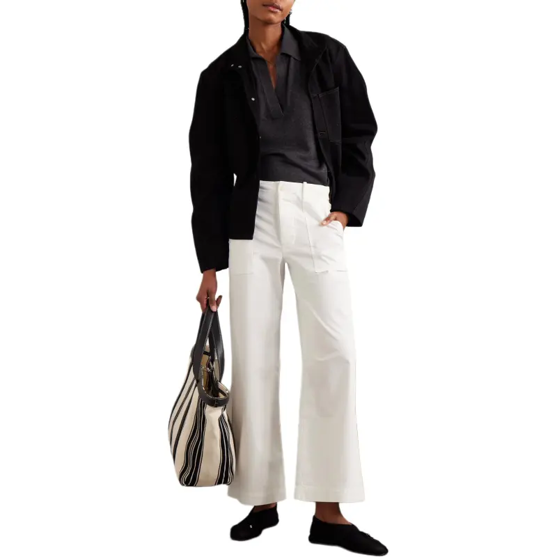 NILI LOTAN Casual Pants Women's White-1