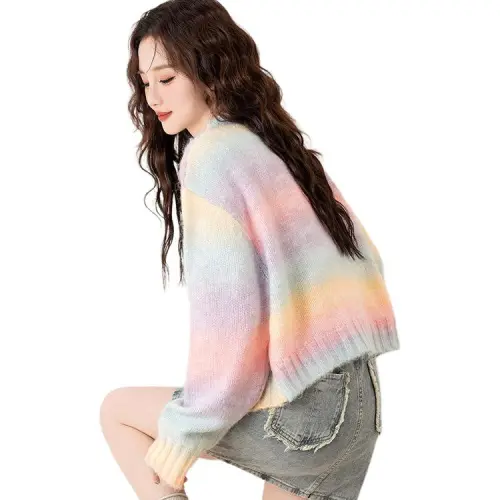 Tonlion Sweater Women's Light Soft Purple