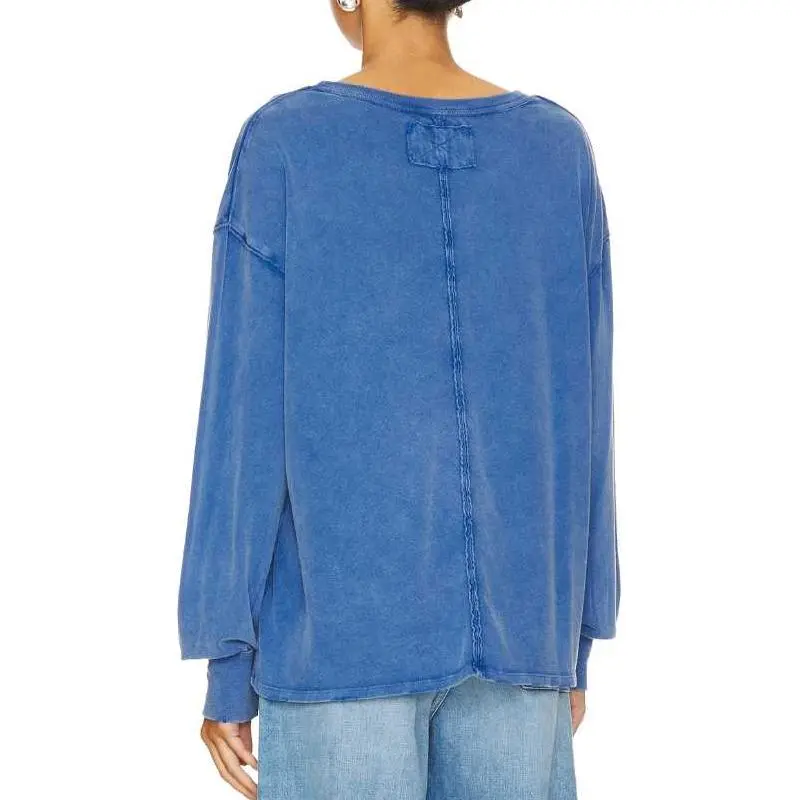 FREE PEOPLE T-Shirt Women's Blue-1