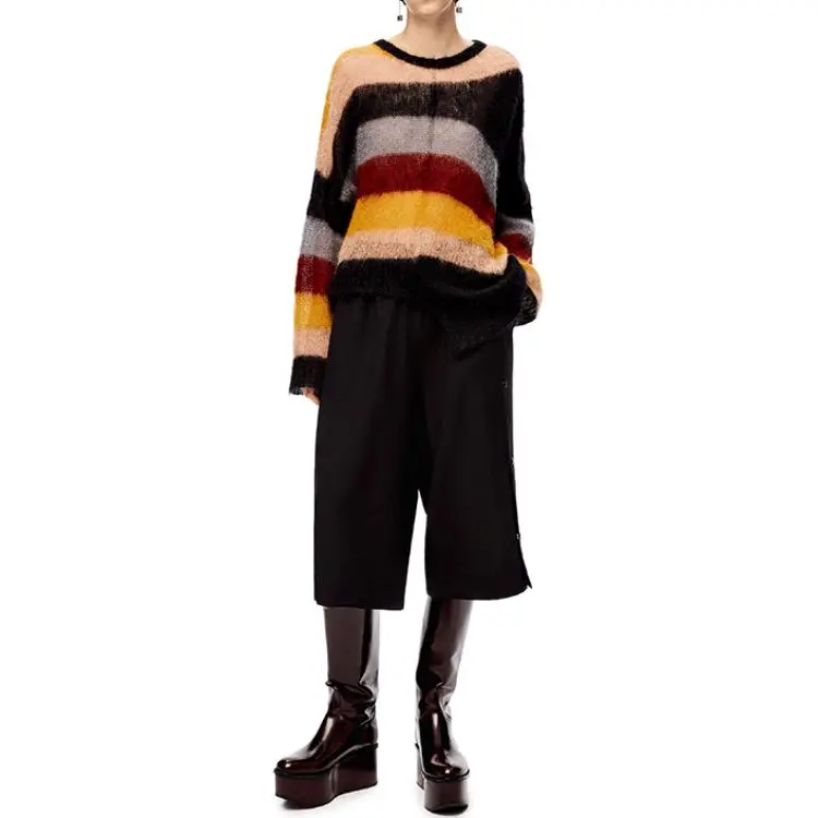 LOEWE Sweater Women's Brown Red-1