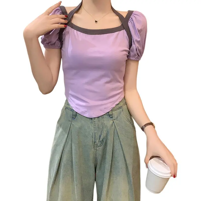 Mu Xiao Xin Set in Sleeve T Shirt Women's-6