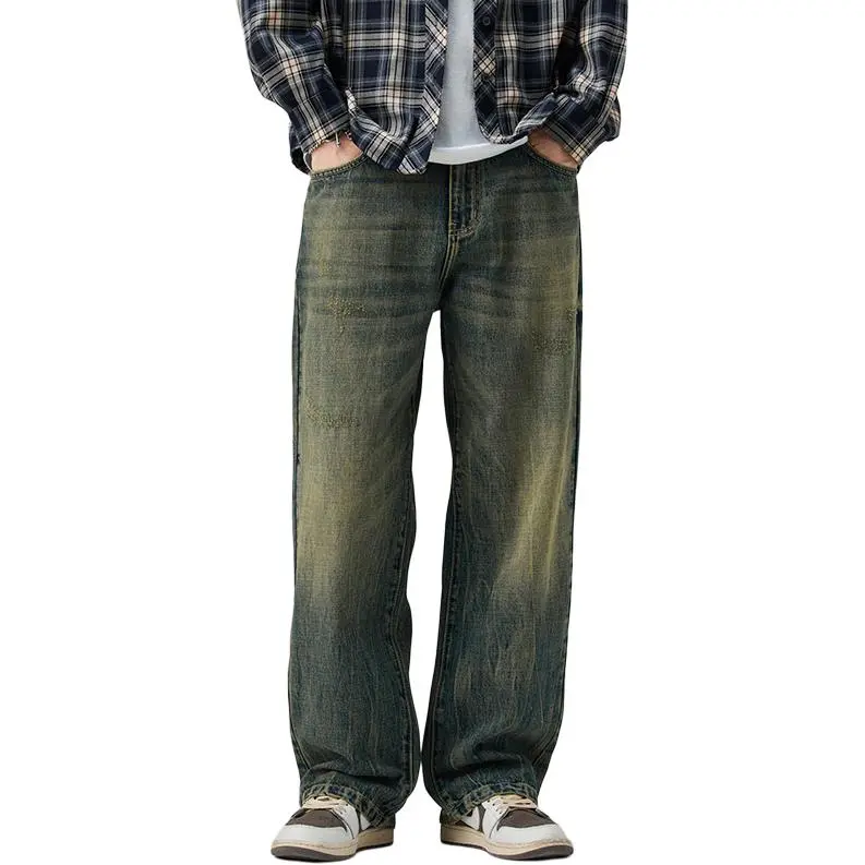 FAIRWHALE Jeans Unisex Denim Blue-2