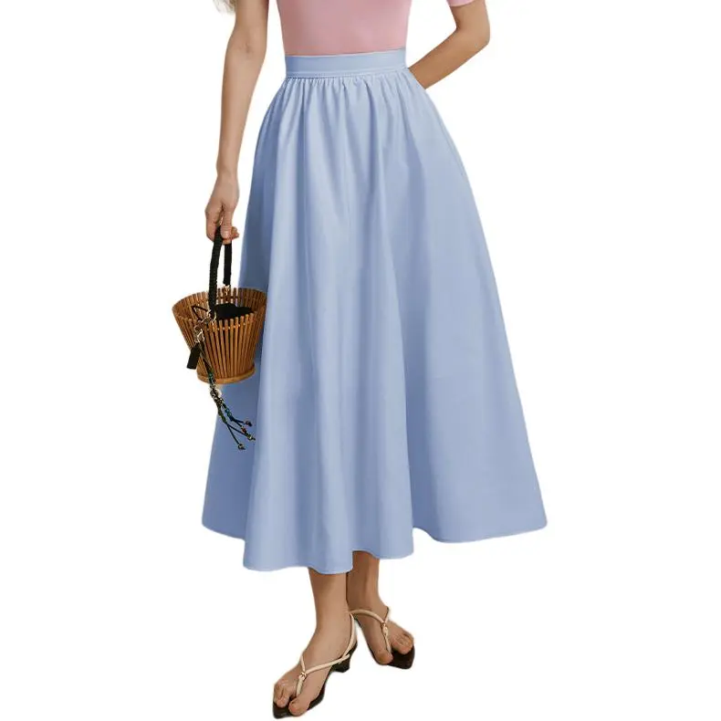 Amyenjoylife Casual Long Skirt Women's-3