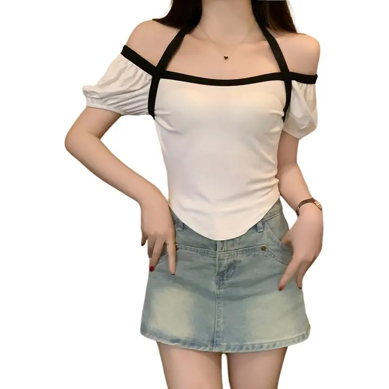 Mu Xiao Xin Set in Sleeve T Shirt Women's-16