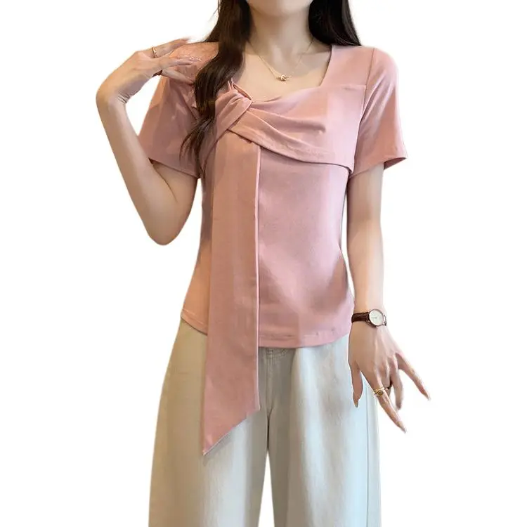 Dior Beauty Set in Sleeve T Shirt Women's-13