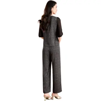Mylan Casual Suits Women's Gray