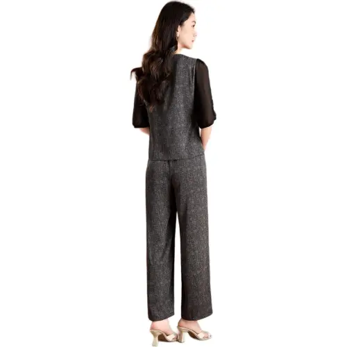 Mylan Casual Suits Women's Gray