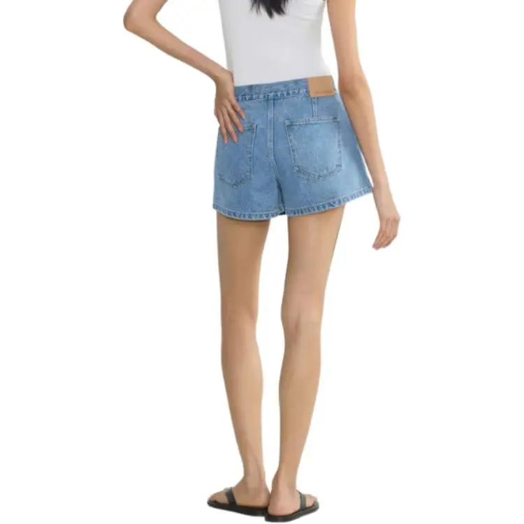 ARITZIA SS25 Denim Forum The '90s Vintage Mini Denim Skort Denim Shorts Women's-3