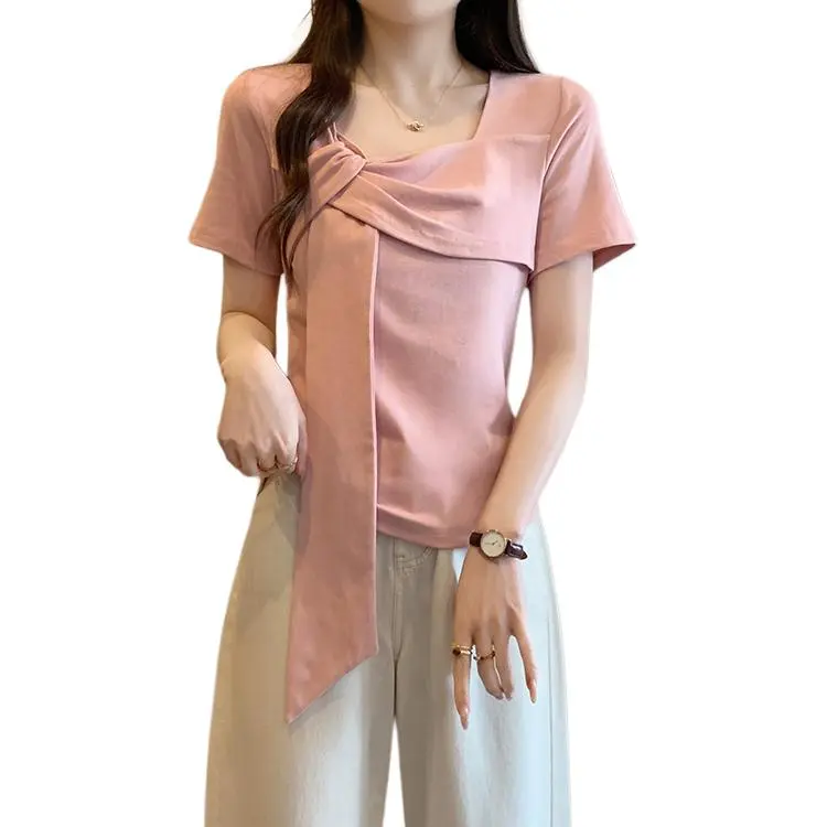 Dior Beauty Set in Sleeve T Shirt Women's-12