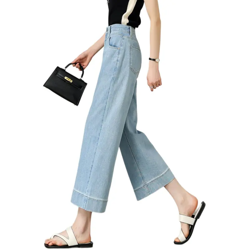Weixi Jeans Women's Sky Blue-4