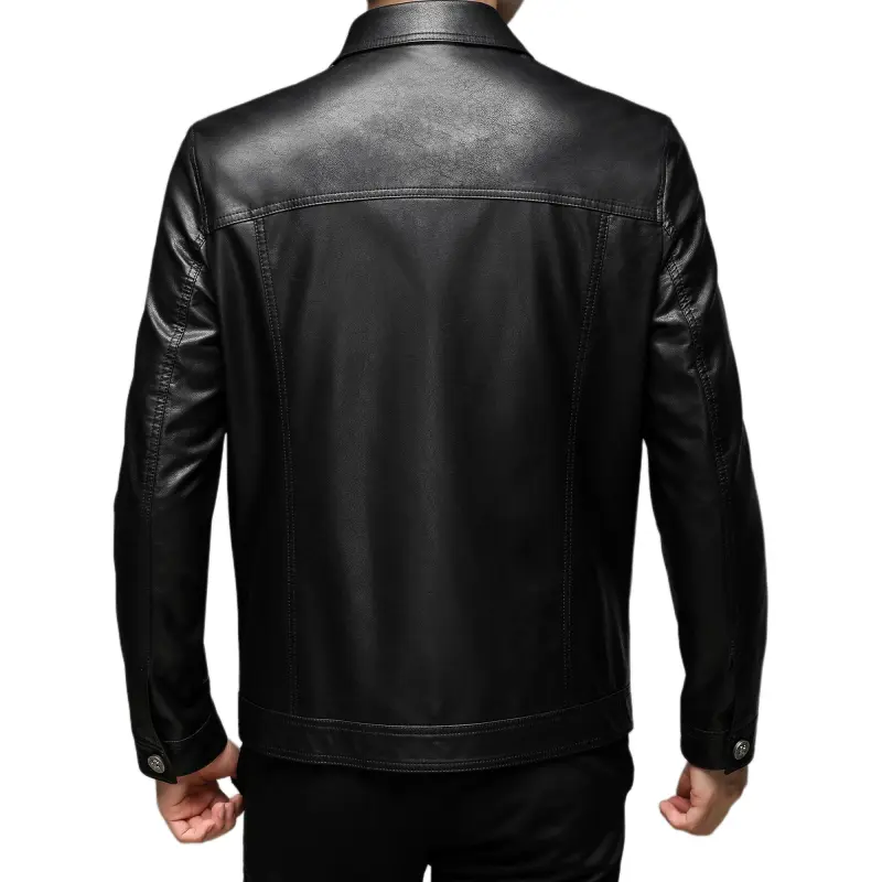 PIERRE CARDIN Leather Jacket Men's-1