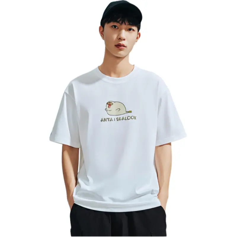 Anta x HAIBAOKANKAN,LIANMINGKUAN Life Collection T Shirt Unisex-1