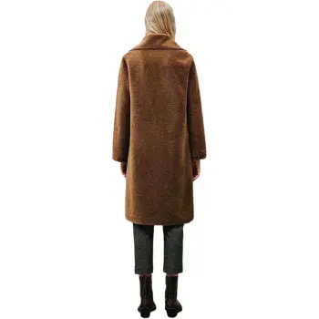 INSUN Coats Women's Caramel