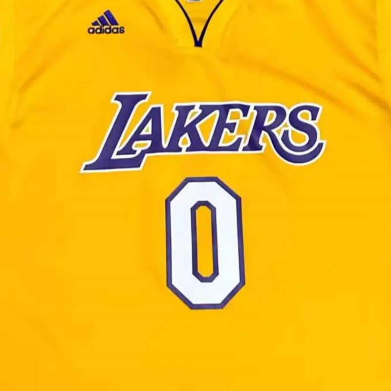 Adidas x NBA Basketball Jersey Unisex Yellow-2
