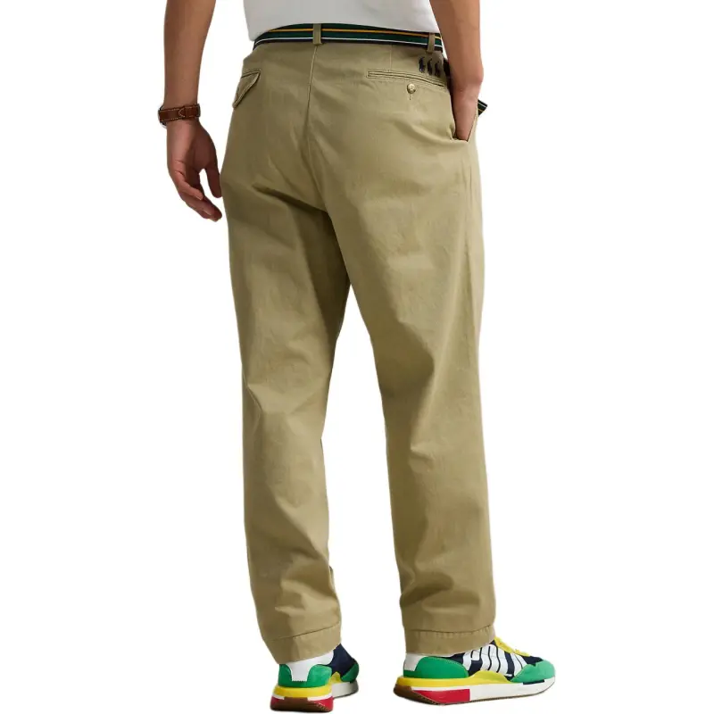 Polo Ralph Lauren FW24 Casual Pants Men's Khaki-3