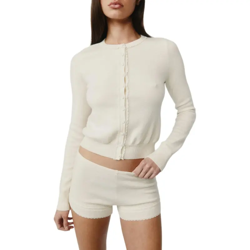 WITH JEAN SS25 Poppy Knitwear Women's-2
