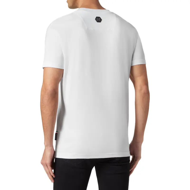 PHILIPP PLEIN Tattoo print Cotton T shirt-2