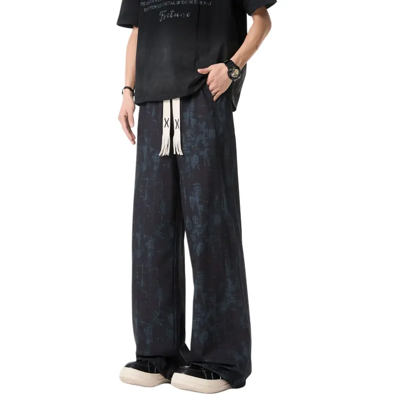 FAWENXIANGZI Casual Pants Men's-6