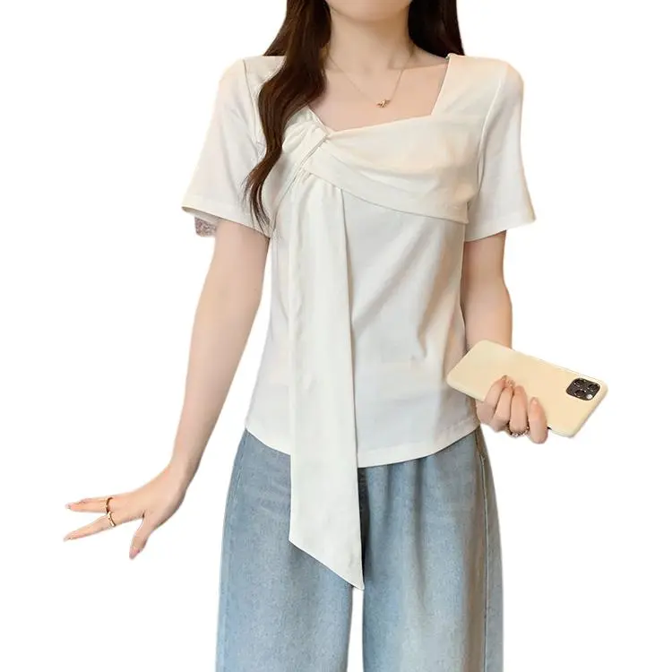 Dior Beauty Set in Sleeve T Shirt Women's-5