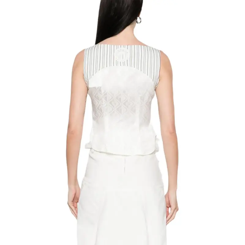 Marine Serre Regenerated Striped Top-3