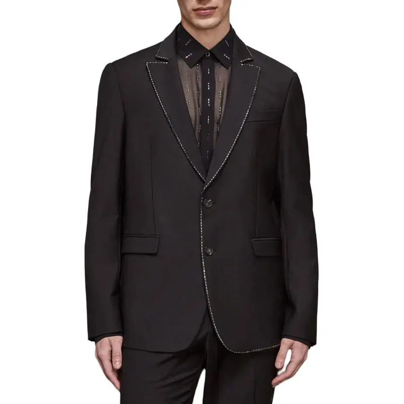Patrizia Pepe SS25 Jackets & Coats Men's Black-1