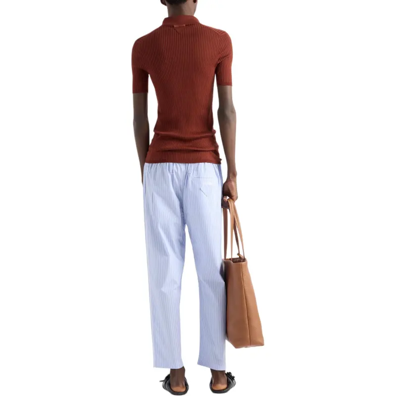 PRADA Casual Pants Men Blue-2