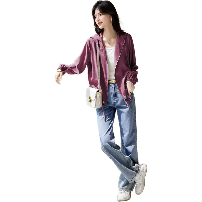 XWI Jackets Coats Women's Fuchsia-3