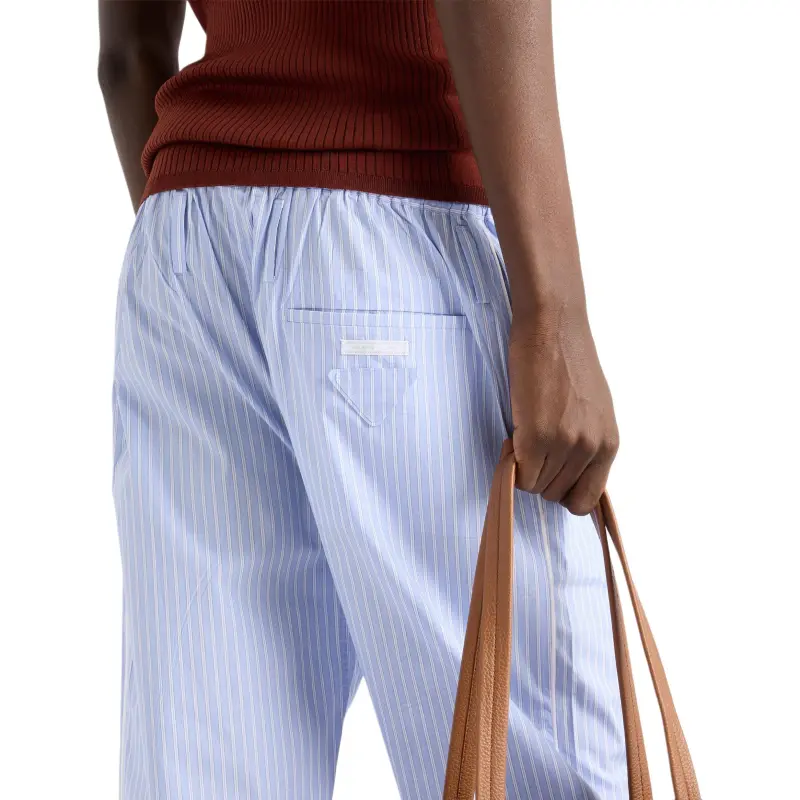 PRADA Casual Pants Men Blue-4