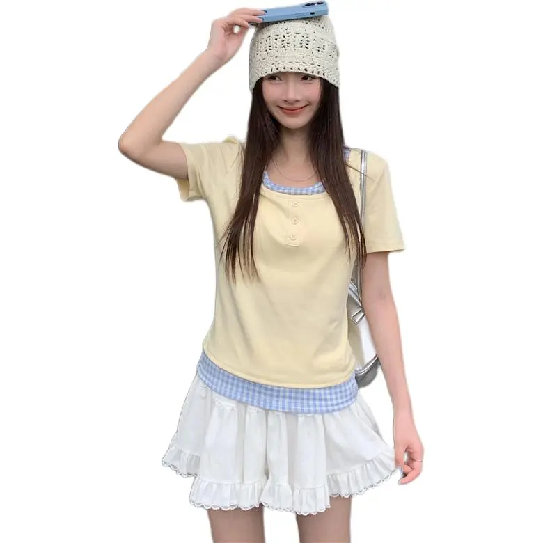 Mu Xiao Xin Regular T Shirt Women's-2
