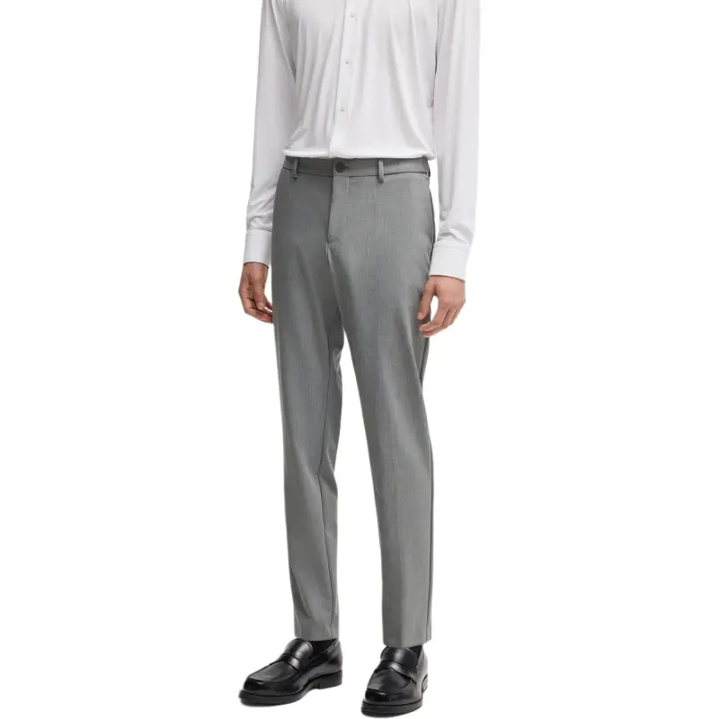 Boss Wool plend Trousers-3