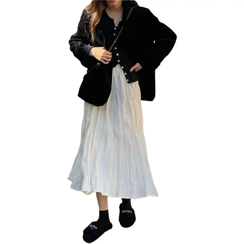 Mu Xiao Xin Casual Long Skirt Women's-2