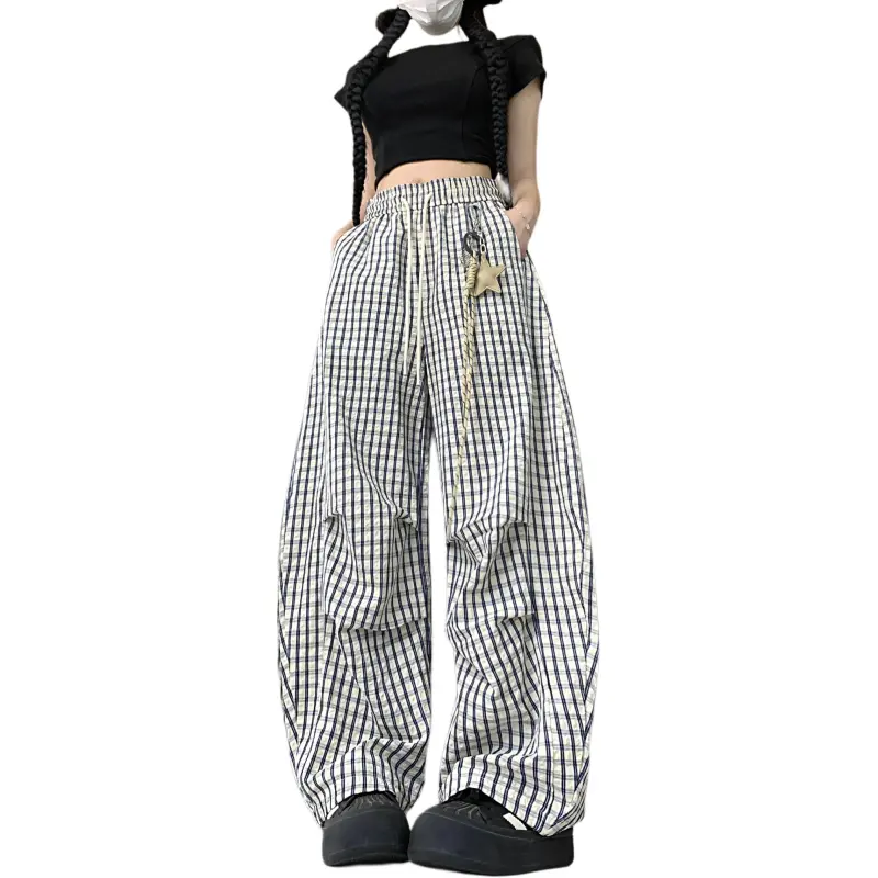 GOSO Casual Pants Women's Blue-2