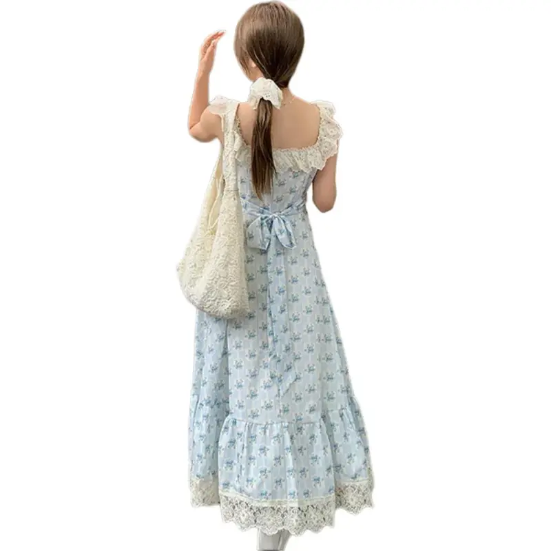 Mu Xiao Xin Short Sleeved Dress Women's-3