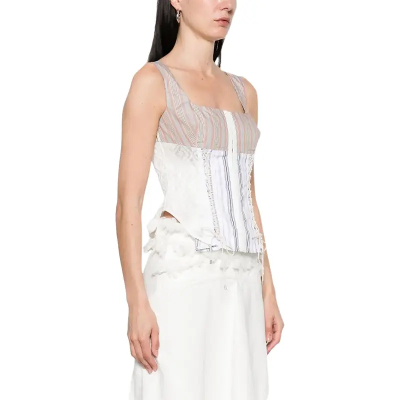 Marine Serre Regenerated Striped Top-2