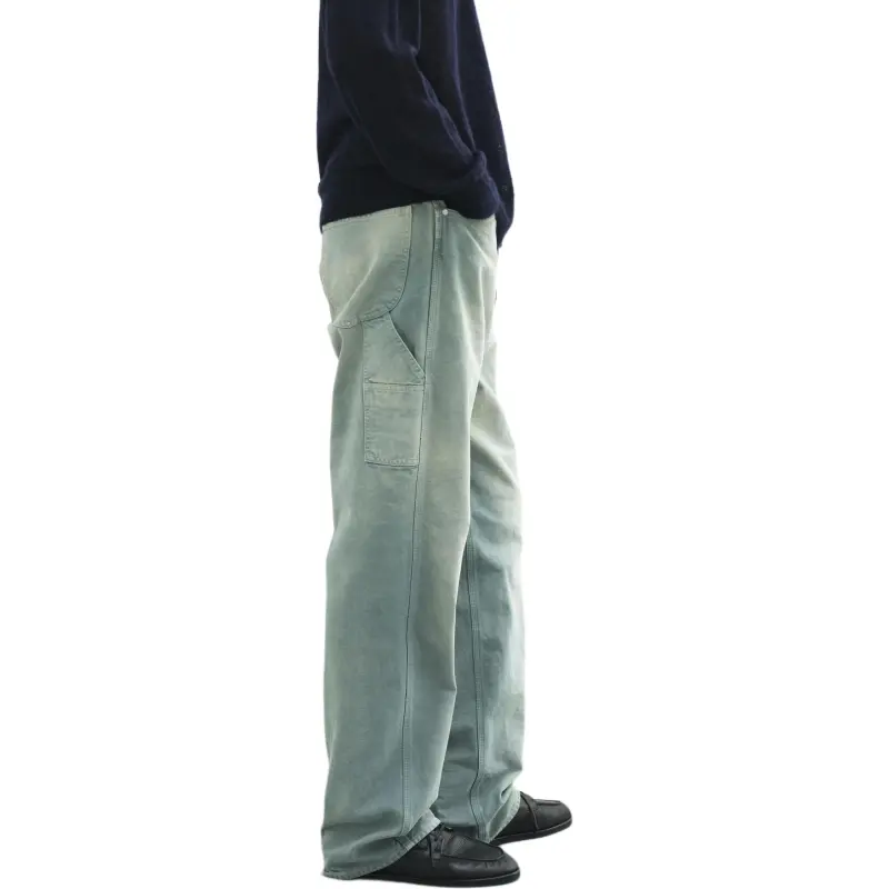 Auralee Faded Duck Trousers-3
