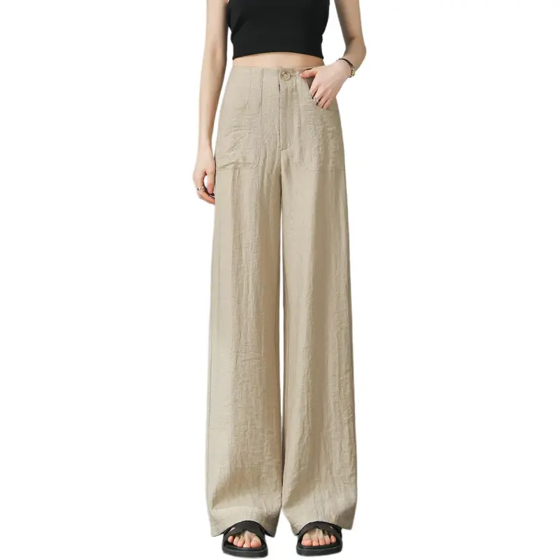 Weixi Casual Pants Women's Light Khaki-6