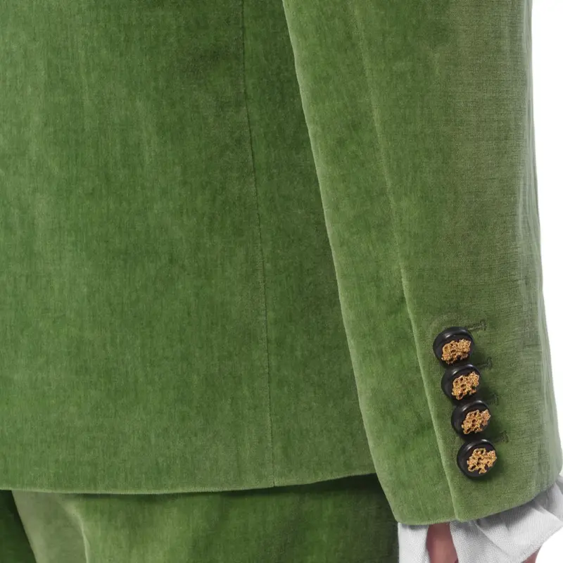 RED VALENTINO Buttoned Long Sleeved Jacket-9