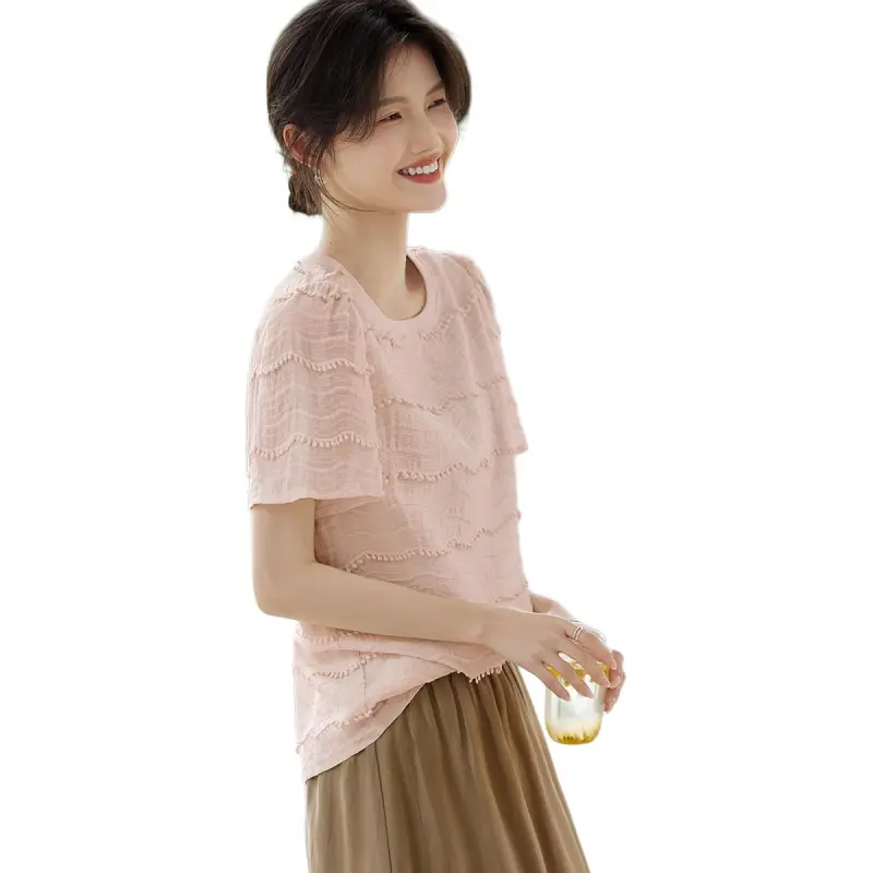 XWI Shirts Women's Cherry Blossom Pink-4