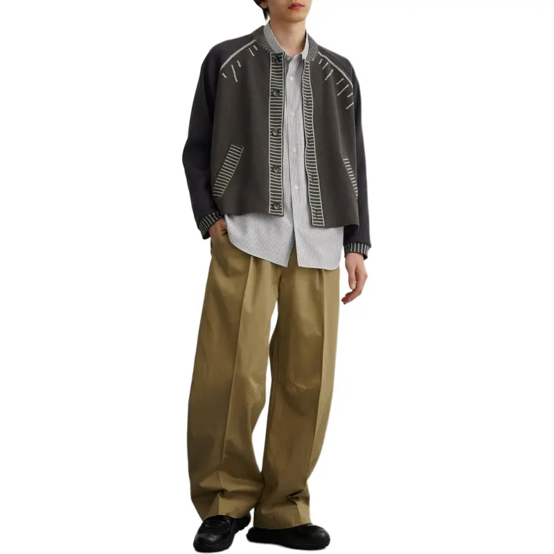PUBLIC TOKYO SS25 Knitwear Men's Dark Brown-2