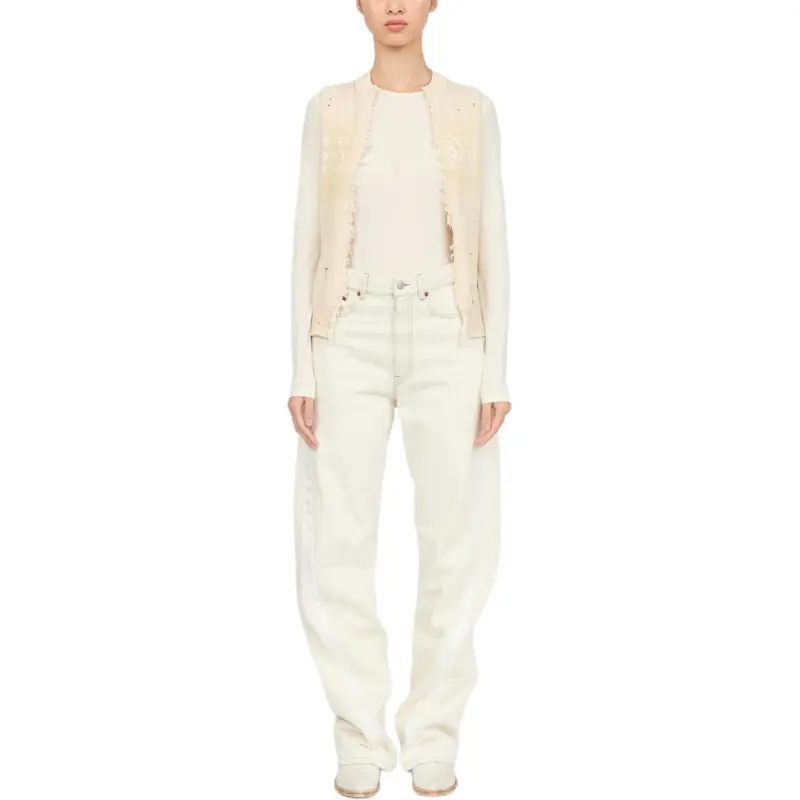 MM6 Maison Margiela Signature Numbers Motif Waistcoat-1