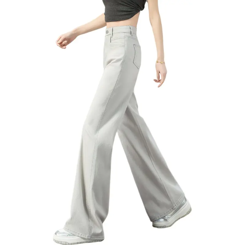 Weixi Jeans Women's White-5