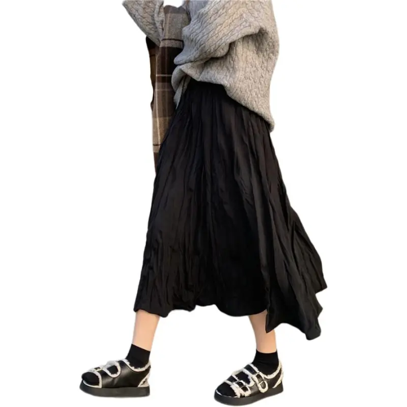 Mu Xiao Xin Casual Long Skirt Women's-8