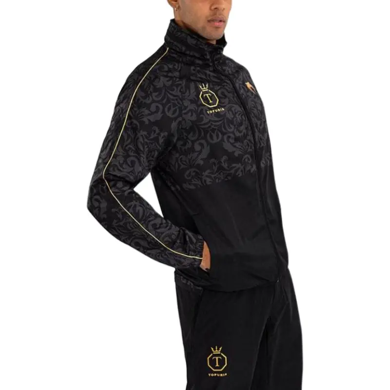 VENUM x Topuria Unmatched Jacket Men's Black/Gold Color-2