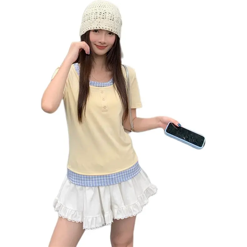 Mu Xiao Xin Regular T Shirt Women's-3