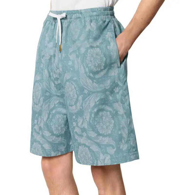 VERSACE Denim Short-4