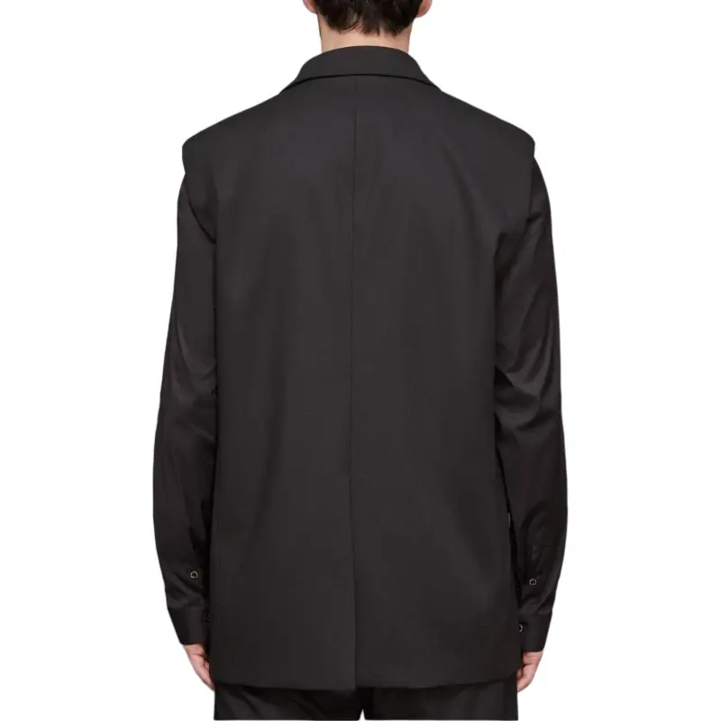Patrizia Pepe SS25 Vest Men's Black-3