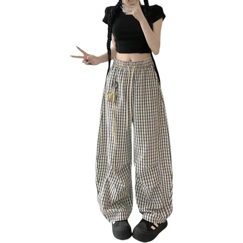 GOSO Casual Pants Women's Blue-3