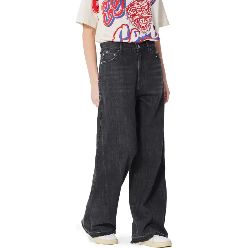 Ed Hardy SS25 Jeans Women's Black-3