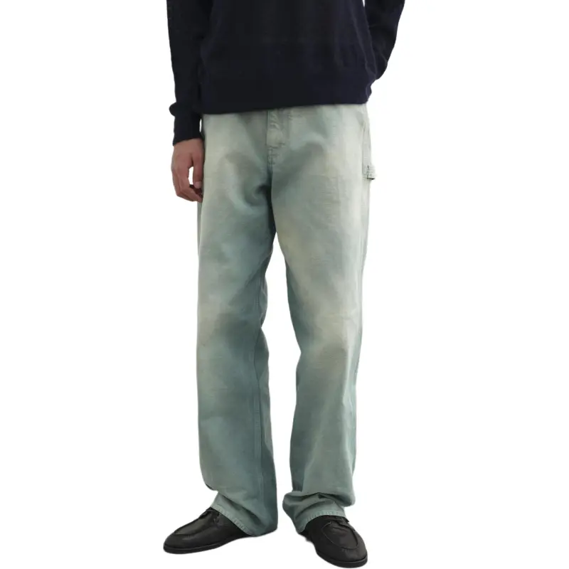Auralee Faded Duck Trousers-1