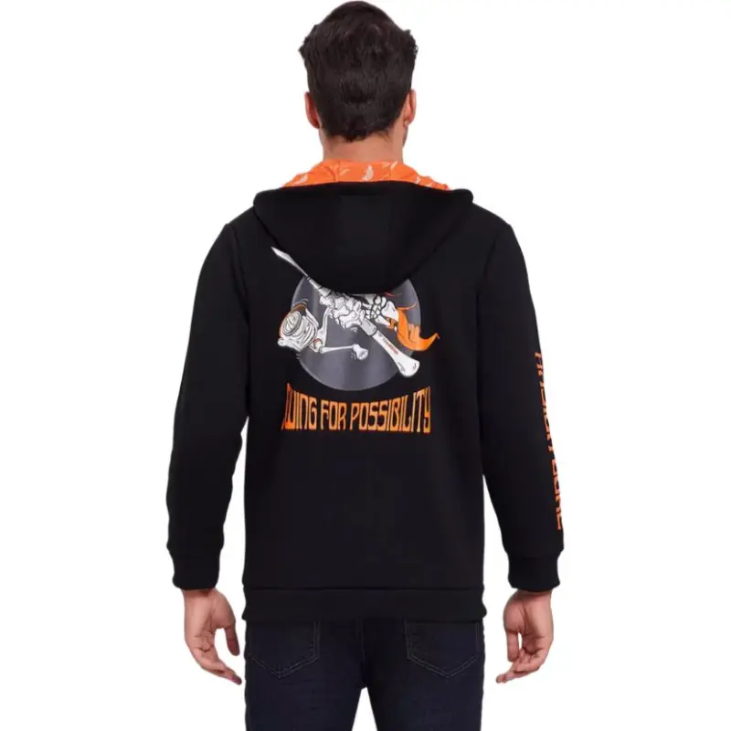 HISTAR Fishing Clothing Unisex Butterfly Fleece Lined Hoodies & Sweatshirts Cardigan[Hooded Zippers]-1